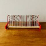 Vintage bec0 record holder for 50 vinyls