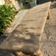 Old farm table in solid oak 2 m 63