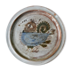 Ceramic plate by Michel Barbier, Vallauris, 50s