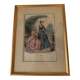 Gravure de mode ancienne
