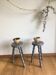 Tabouret tripode relooké