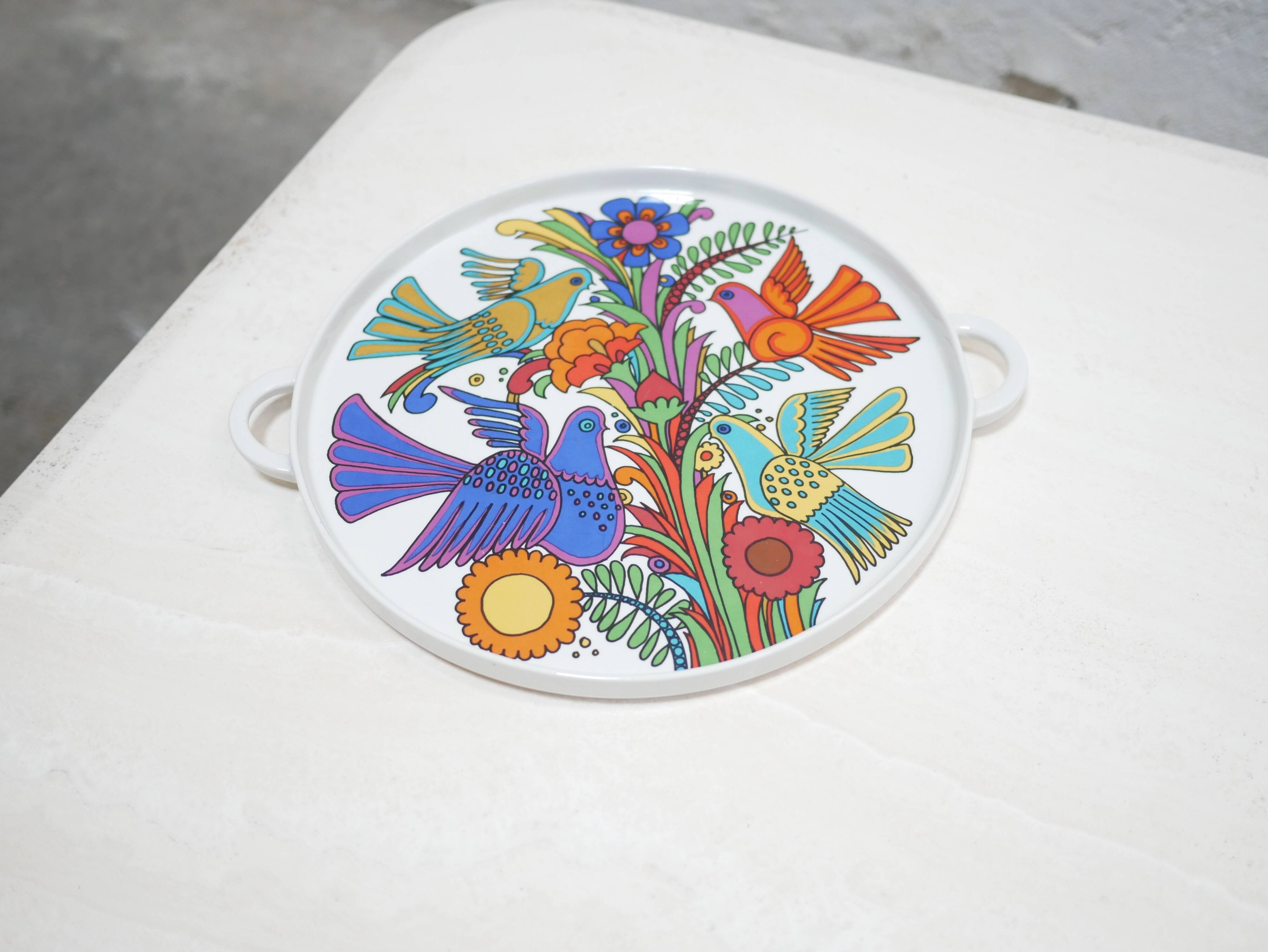 Plat vintage Acapulco par Villeroy et Boch