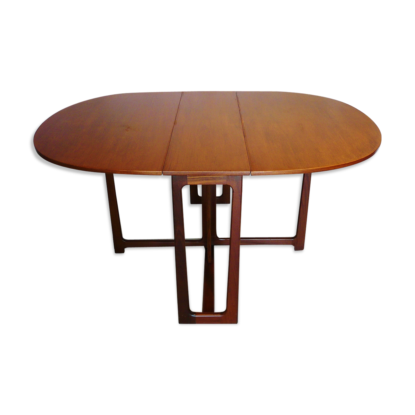 Scandinavian teak folding table