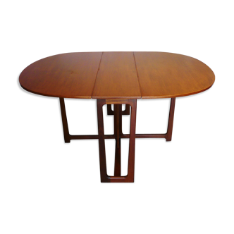 Scandinavian teak folding table