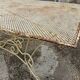 Wrought iron garden table full old garden furniture