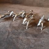 Set of 6 metal knife holders