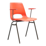 Vintage patio chair with armrests