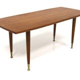 Scandinavian teak coffee table, Sweden, 1950