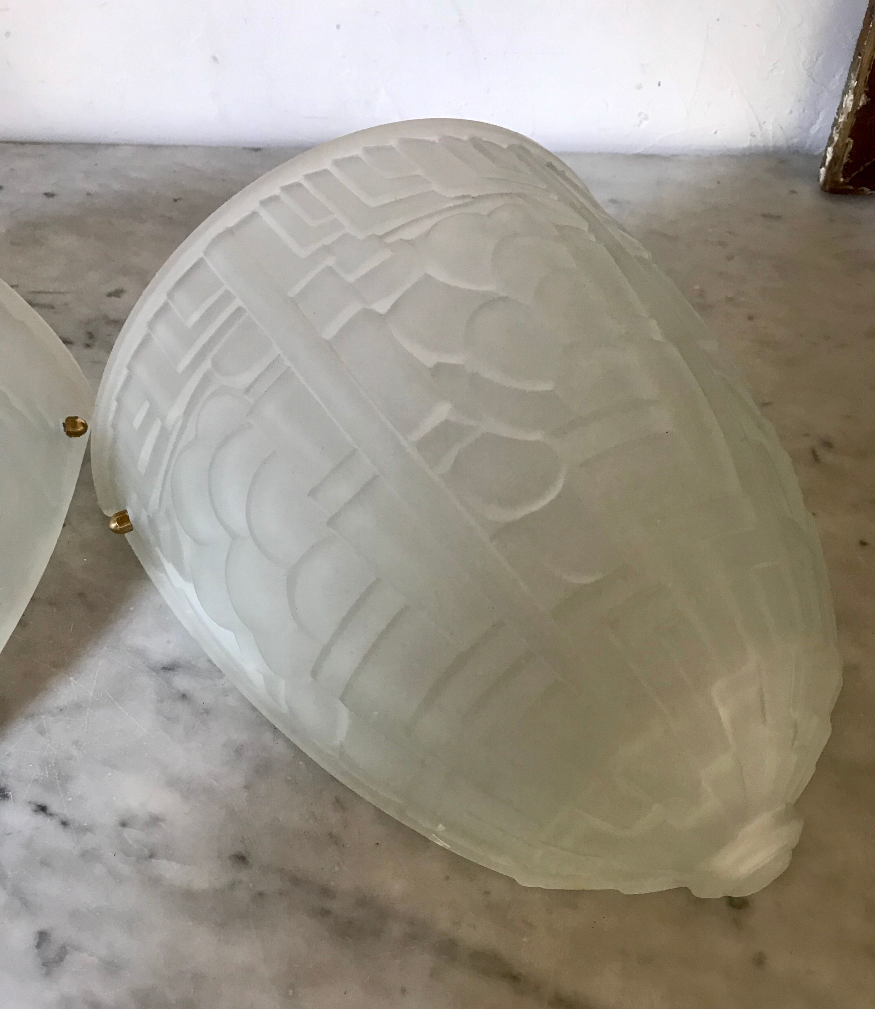 Pair of Art Deco sconces