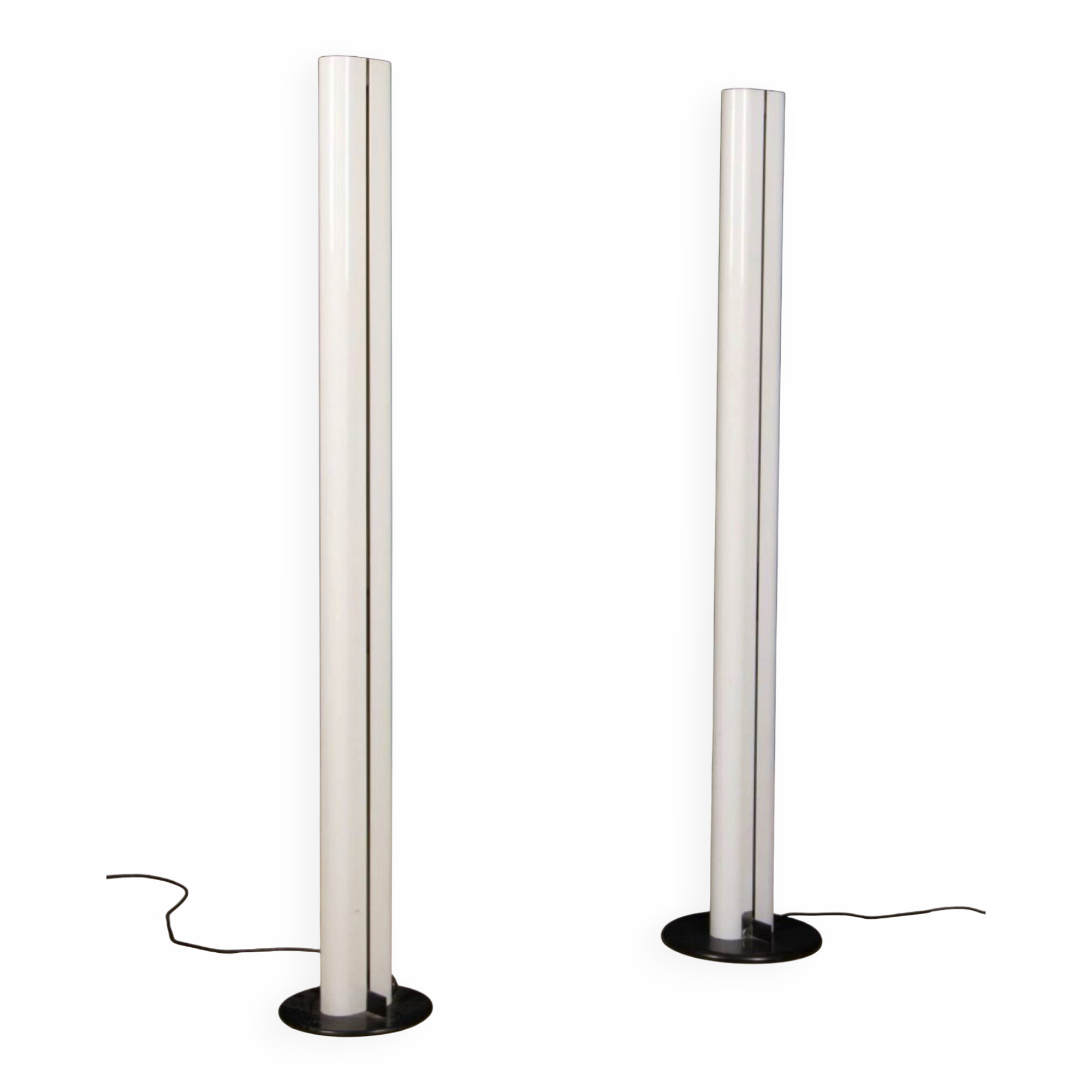 Pair of Megaron floor lamps - Artemide - Gianfranco Frattini