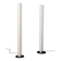 Pair of Megaron floor lamps - Artemide - Gianfranco Frattini