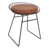 Cees Braakman for Pastoe KM05 metal wire stool, The Netherlands 1958