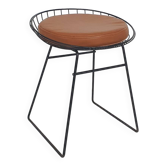 Cees Braakman for Pastoe KM05 metal wire stool, The Netherlands 1958