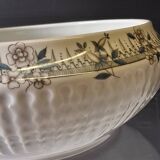 Porcelain salad bowl from Chauvigny, France, in very good condition.