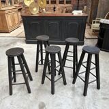 Set of 5 bar stools