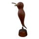 Scandinavian design corkscrew in teak wood and brass, 1960