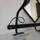 Wrought iron coat rack