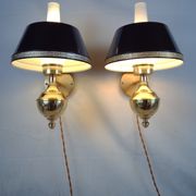 English style sconces by Erik Wärnå for EWÅ, Värnamo, Sweden. 1970's.