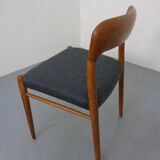 Model 75 Chair in Oak by Niels Otto Møller for J.L. Møllers, 1960s