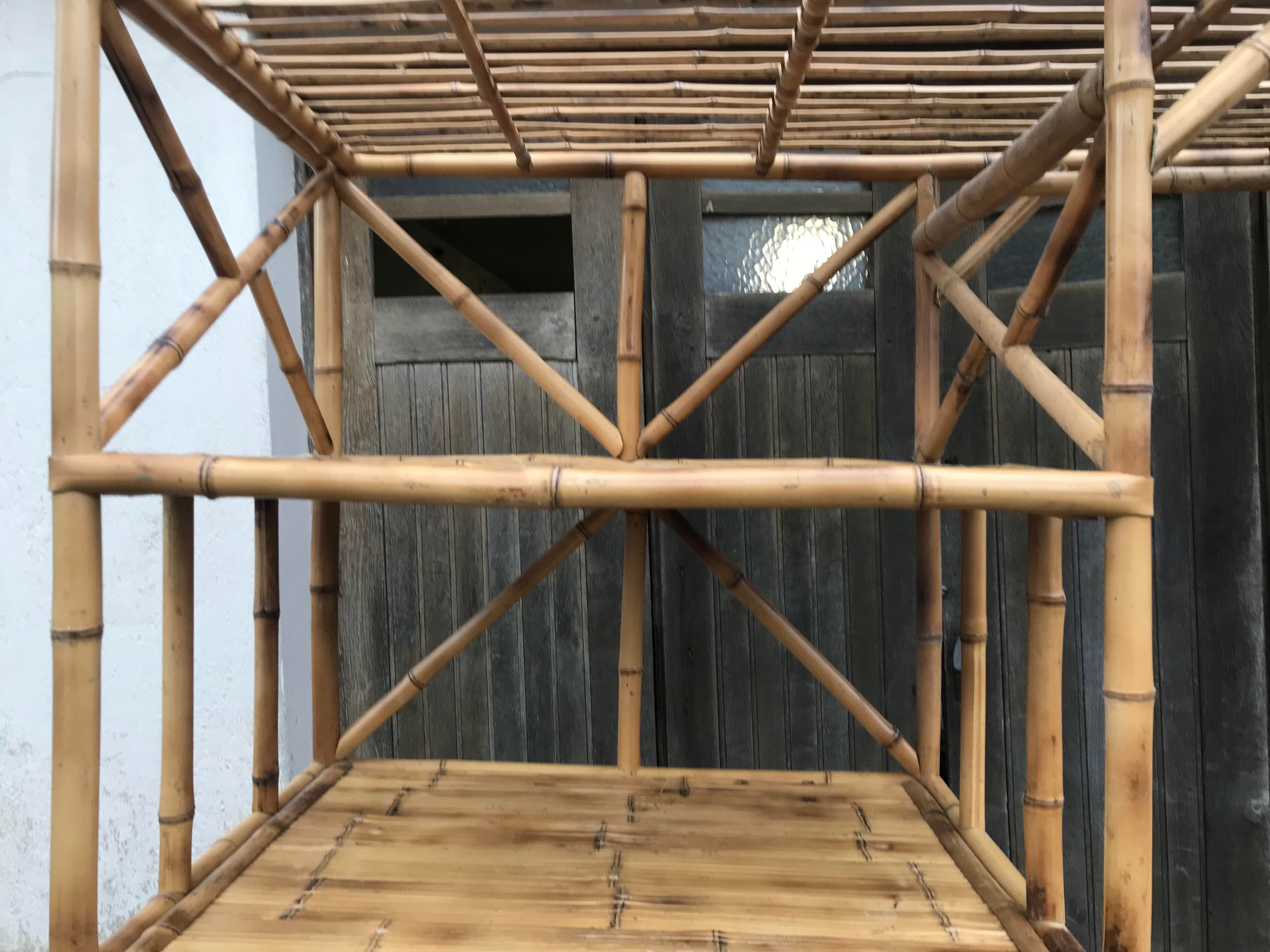 Bamboo wardrobe cabinet from Madagascar