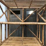 Bamboo wardrobe cabinet from Madagascar