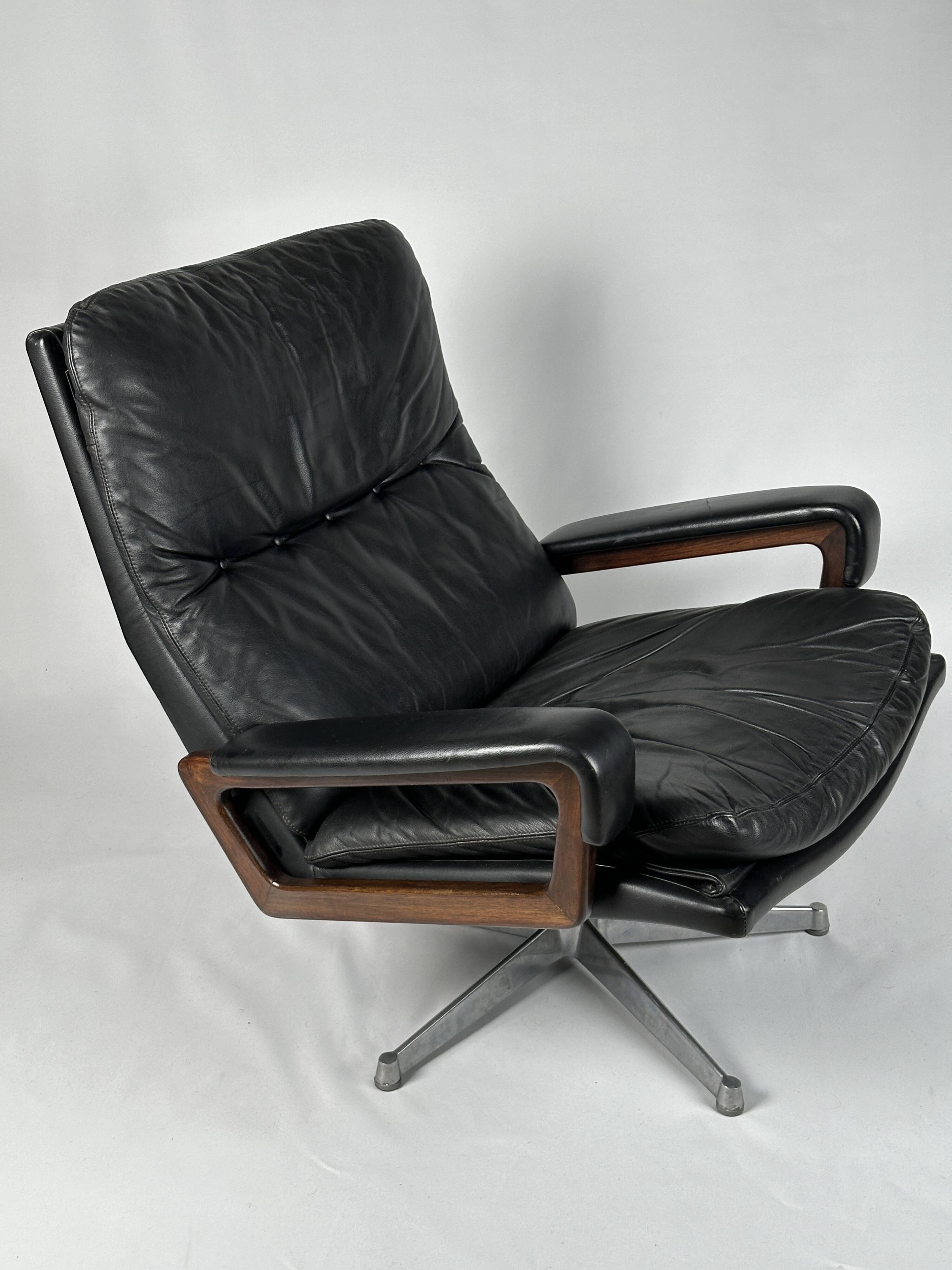Vintage armchair by André Vandenbeuck for Strässle