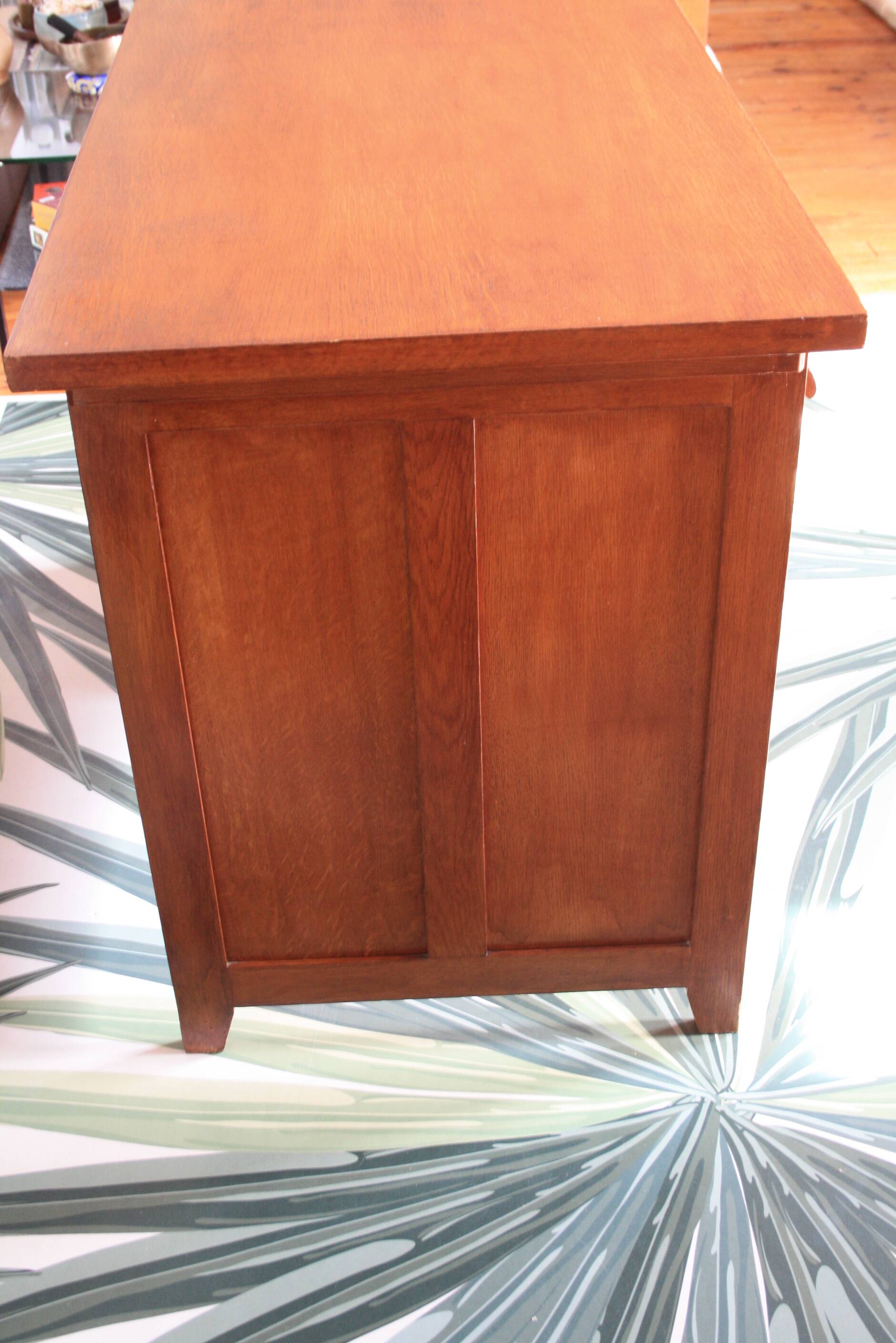 Solid wood school teacher desk