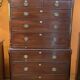 tallboy dit chest on chest en acajou -18° siècle
