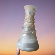Vase pâte de verre esprit gallo romain