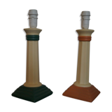 Column lamps pair 1970