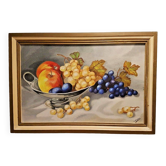 Tableau nature morte aux fruits - Huile sur panneau - Epoque 1930