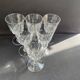6 verres à vin Baccarat Clermont XIXème