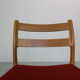 4 chaises modèle 84 de Niels Otto Moller pour Højbjerg, Danemark années 1970