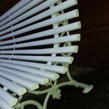 Garden slat bench