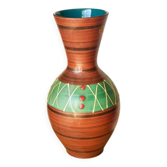 Grand vase céramique 40cm Carstens Tonnieschof 1960s