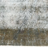 3x7 Classic Vintage Turkish Runner Rug, 3x7 Runner Rug, Short Vintage Rug, Handmade Rug206x95Cm