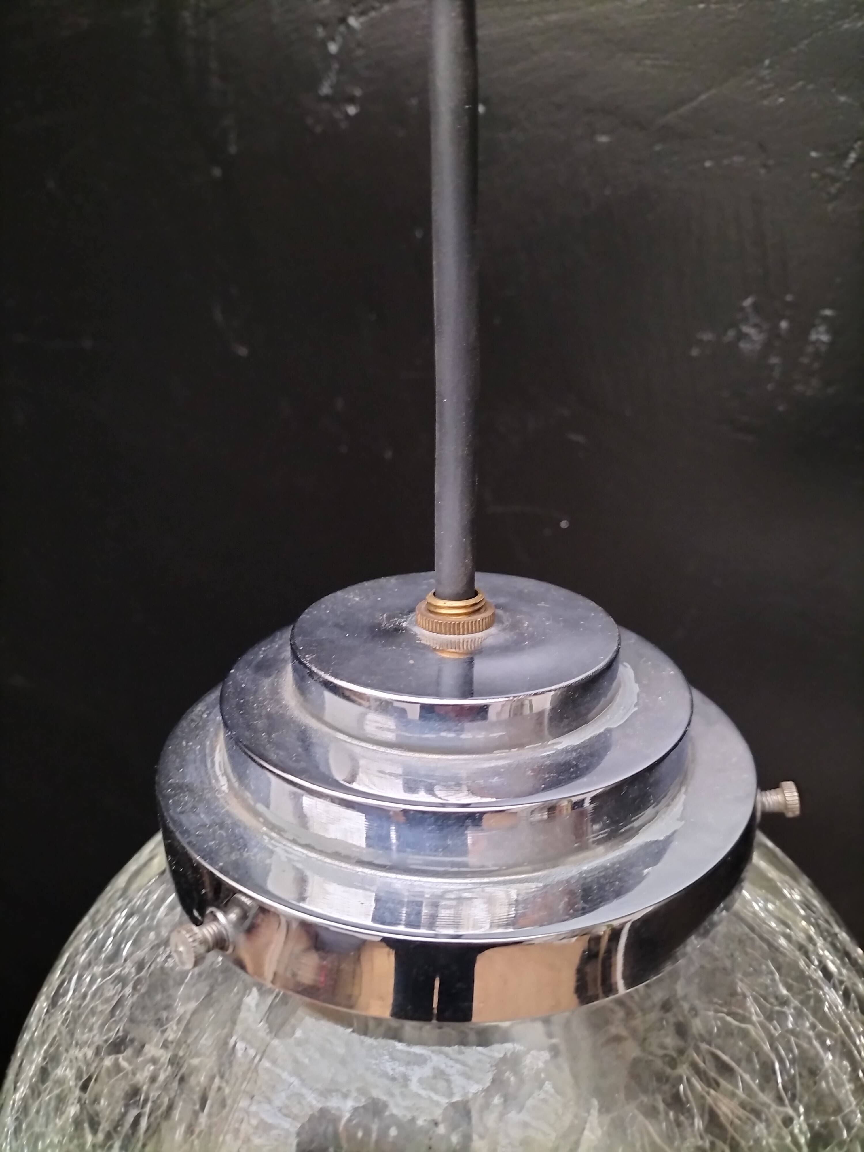 Vintage ball pendant light