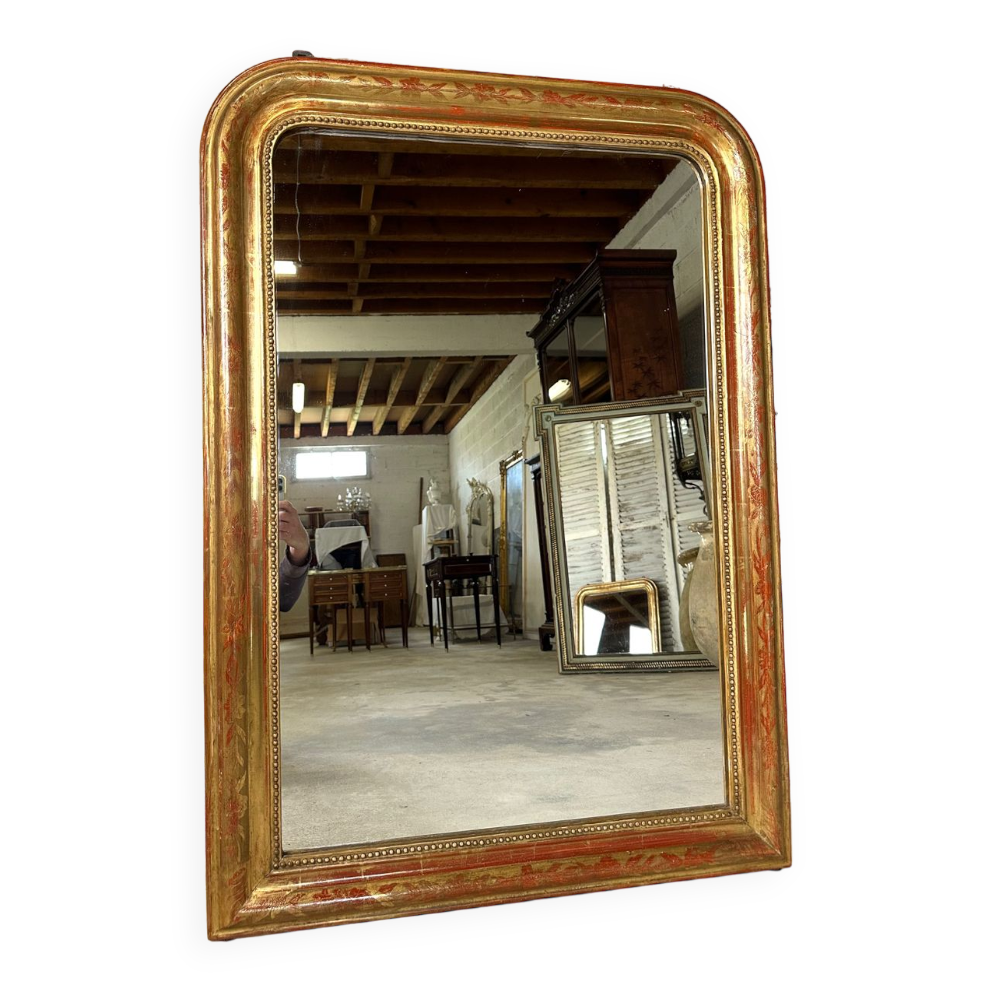 Louis Philippe golden mirror