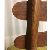Solid oak chair, Danish, 60's