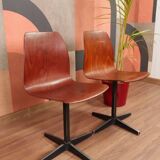 Vintage kids chairs set of 2 flototto 1970