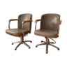 Pair of Vintage Hairdresser's Armchairs