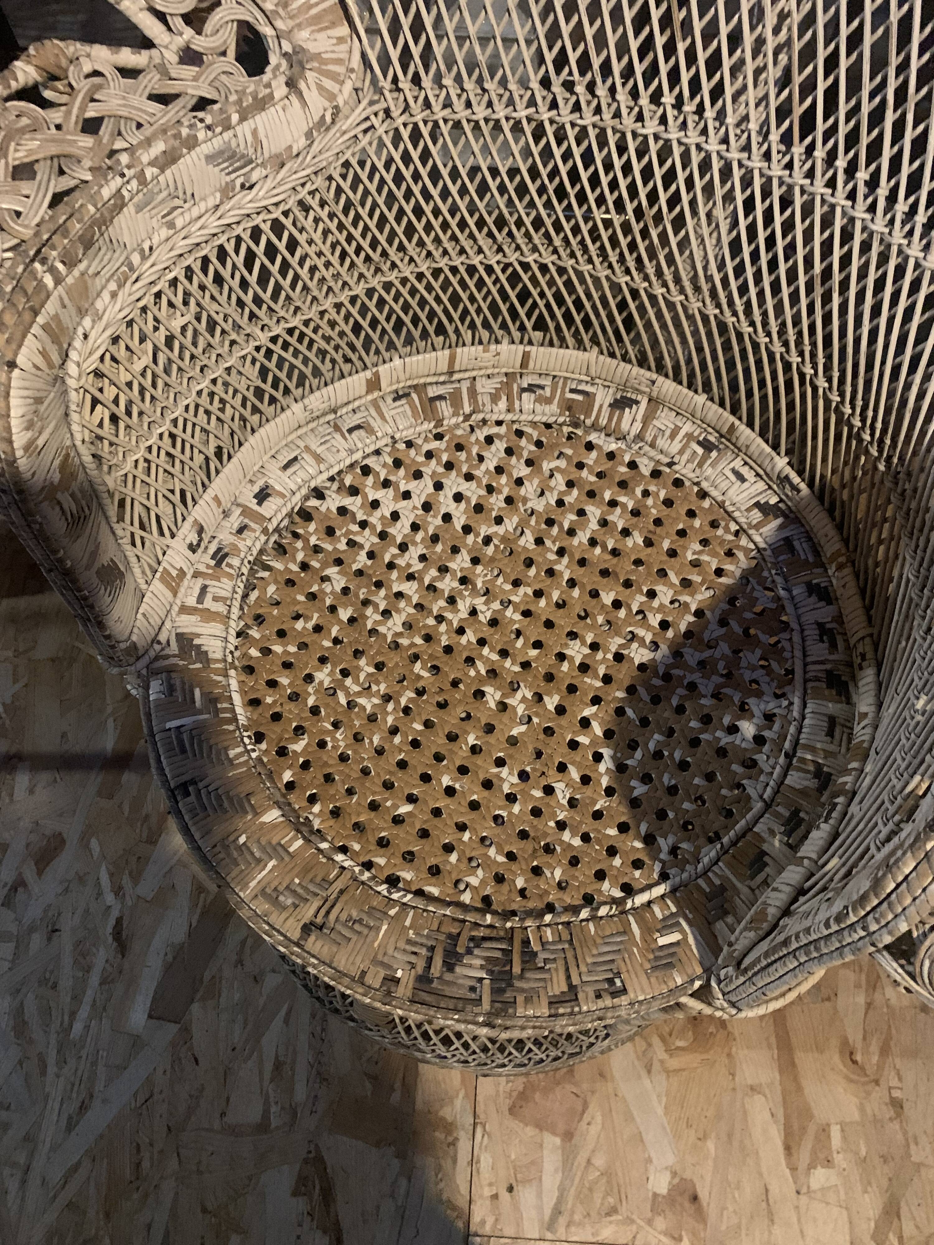 Armchair Emmanuelle rattan