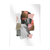 Collage print palma