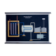 Displays "Nuclear power plant" published by Volk und Wissen Berlin 1954