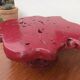 Brutalist coffee table magnifying elm