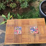 Rattan coffee table