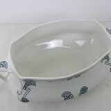 Art Nouveau soup tureen in Onnaing earthenware