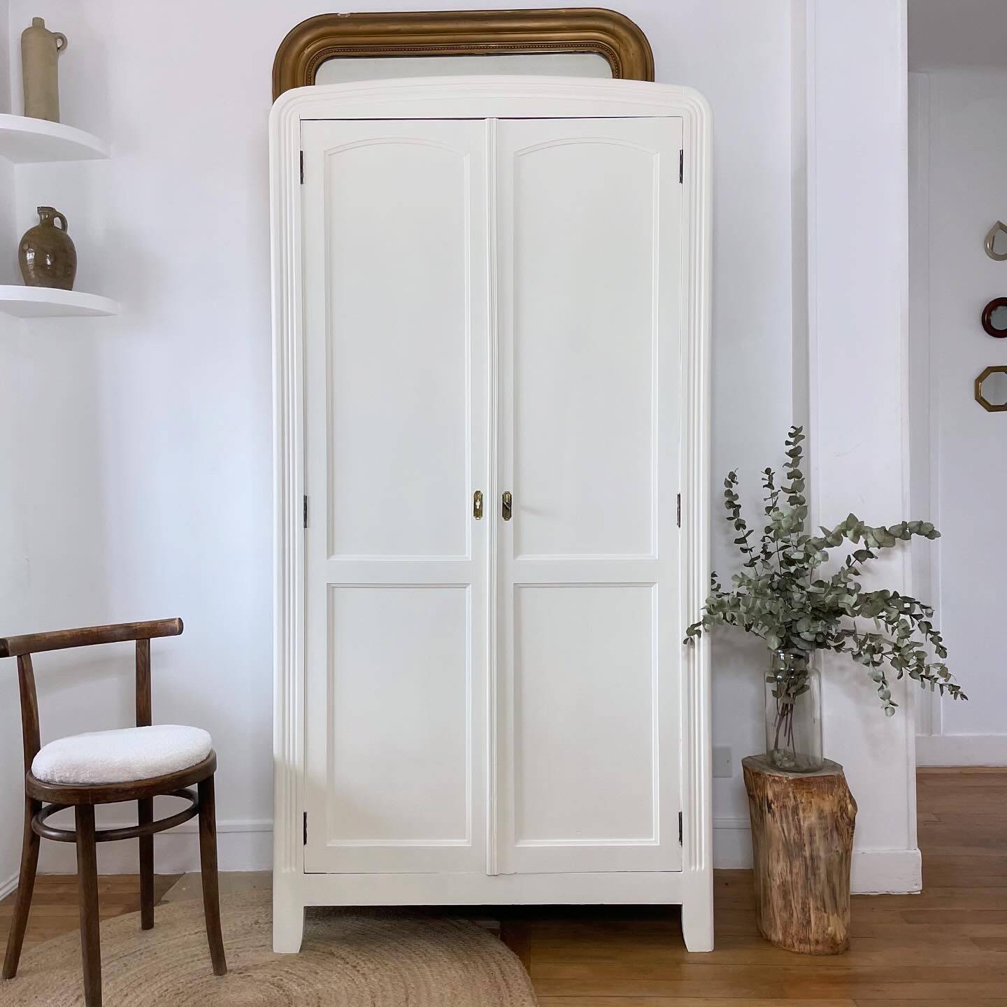 Parisian cream wardrobe