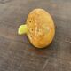 Vintage barbotine pepper and salt shaker in the shape of garlic and onion