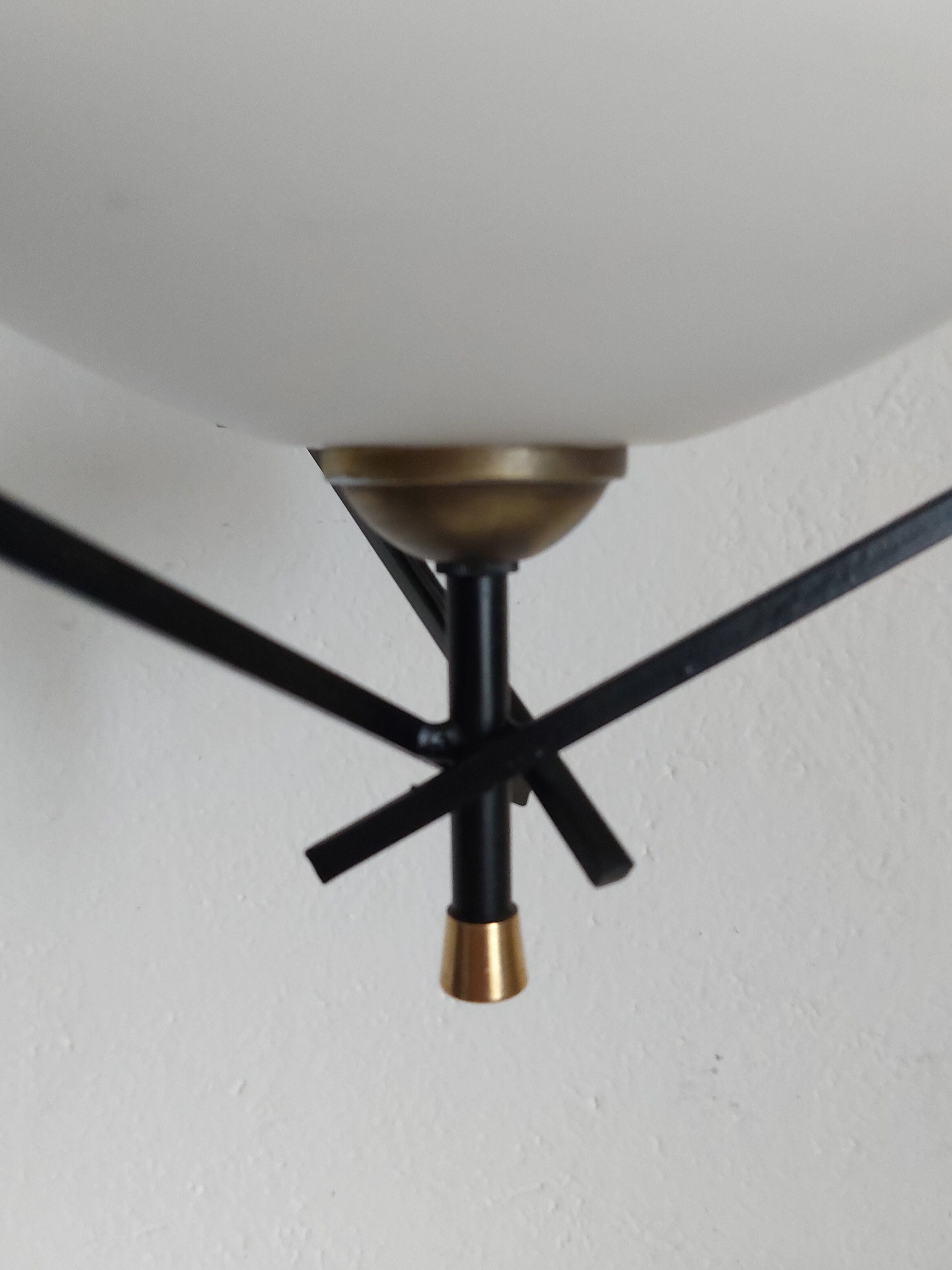 Arlus cage chandelier 60's